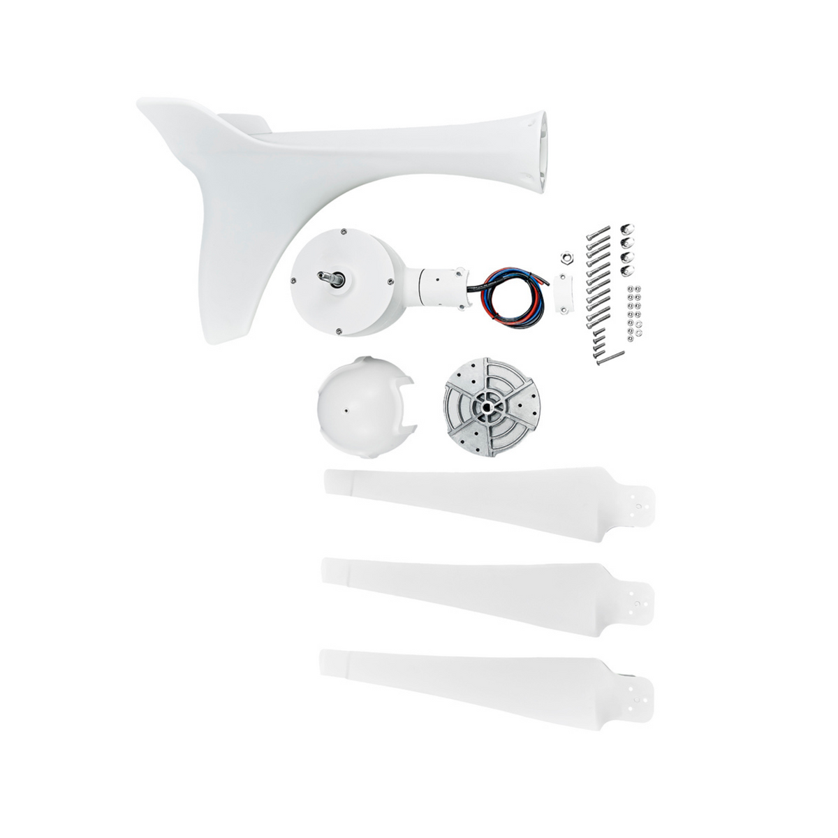 Automaxx 600W Marine Wind Turbine Bundle Set