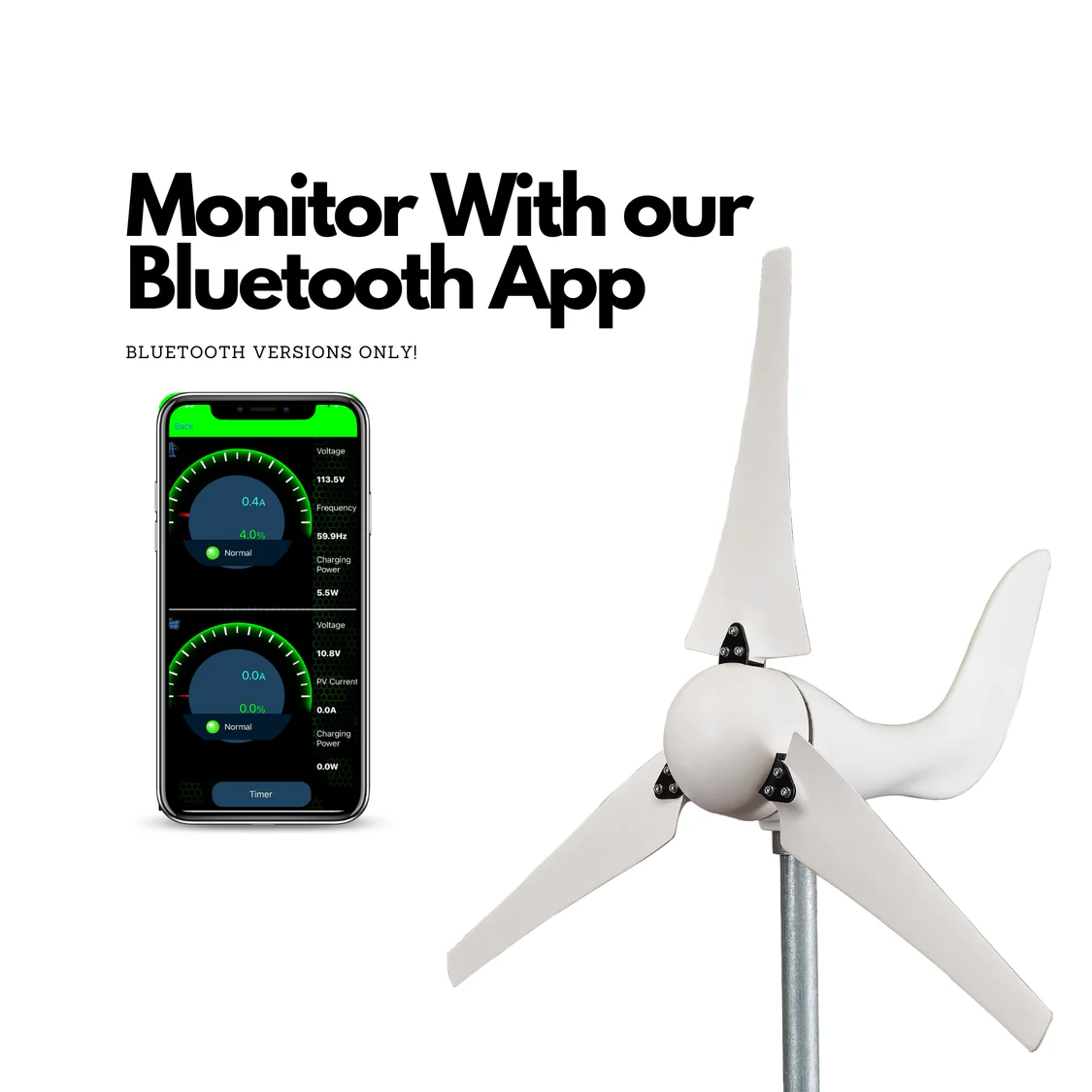 Automaxx 400W Home & Land Wind Turbine