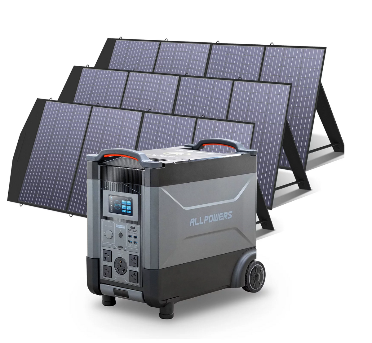 Renewable Energy HQ 4600V Solar Generator - 3x 200W Solar Panel Kit