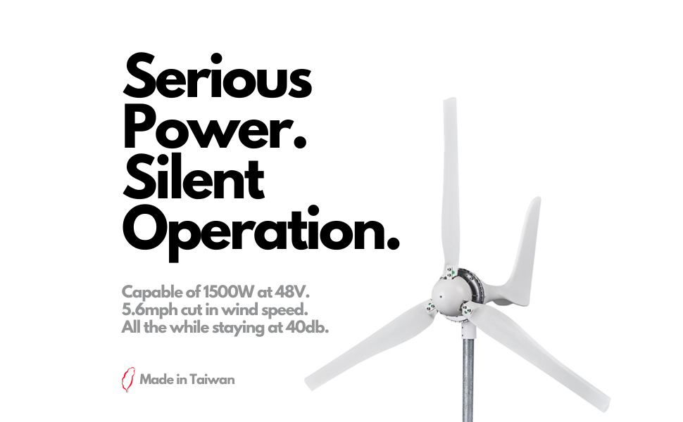 Automaxx 1500W Wind Turbine