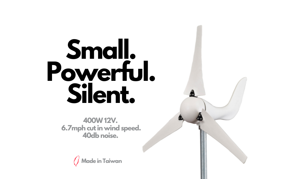 Automaxx 400W Home & Land Wind Turbine